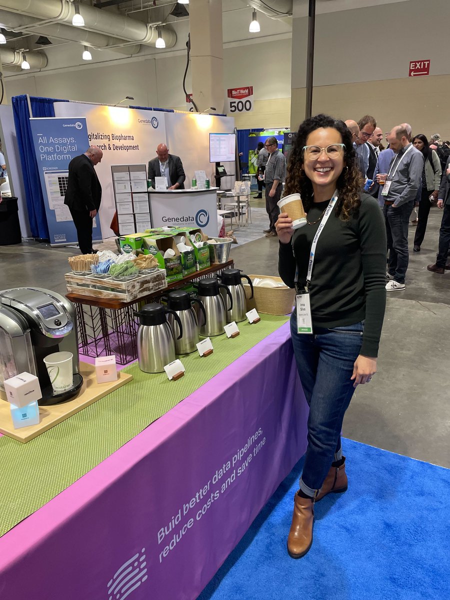 SeqeraLabs's tweet photo. Need a final boost to power through #BioIT23?
Swing by our networking lounge for a cup of โ! You can get your caffeine fix and meet the team while learning more about #Nextflow and #NextflowTower.
Donโt forget to check out our in-person demos and grab some swag๐ https://t.co/UTPUDmBf8f