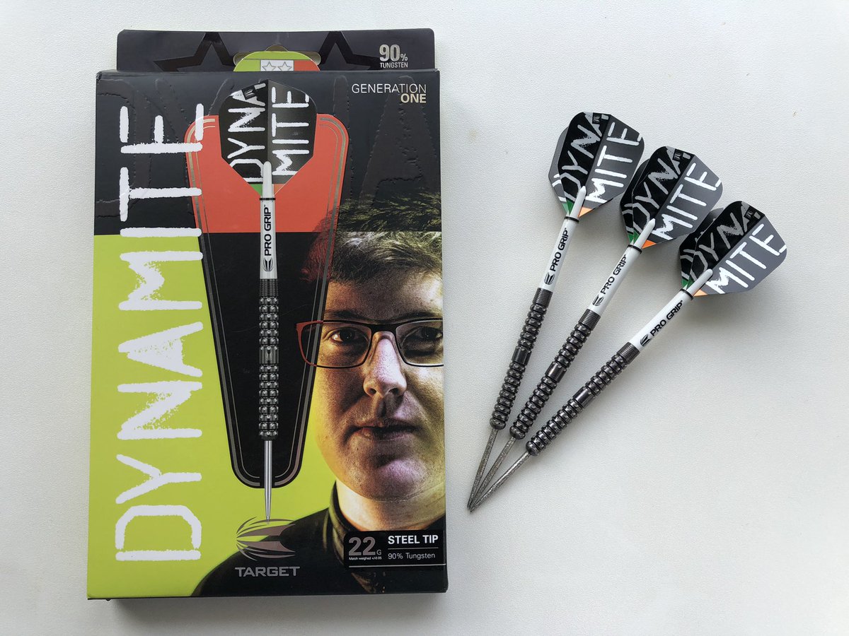 aGood3rdLeg's tweet photo. NDD 2/2

Thanks to Zac @DartsCollective for these Keane Barry darts. Check out his website if you haven’t already.

I couldn’t bring myself to group my Littler’s so went for a 2nd hand set of these to see what the pixel grip is all about. Will have a proper throw later 👍 https://t.co/xtyMWyzCAp