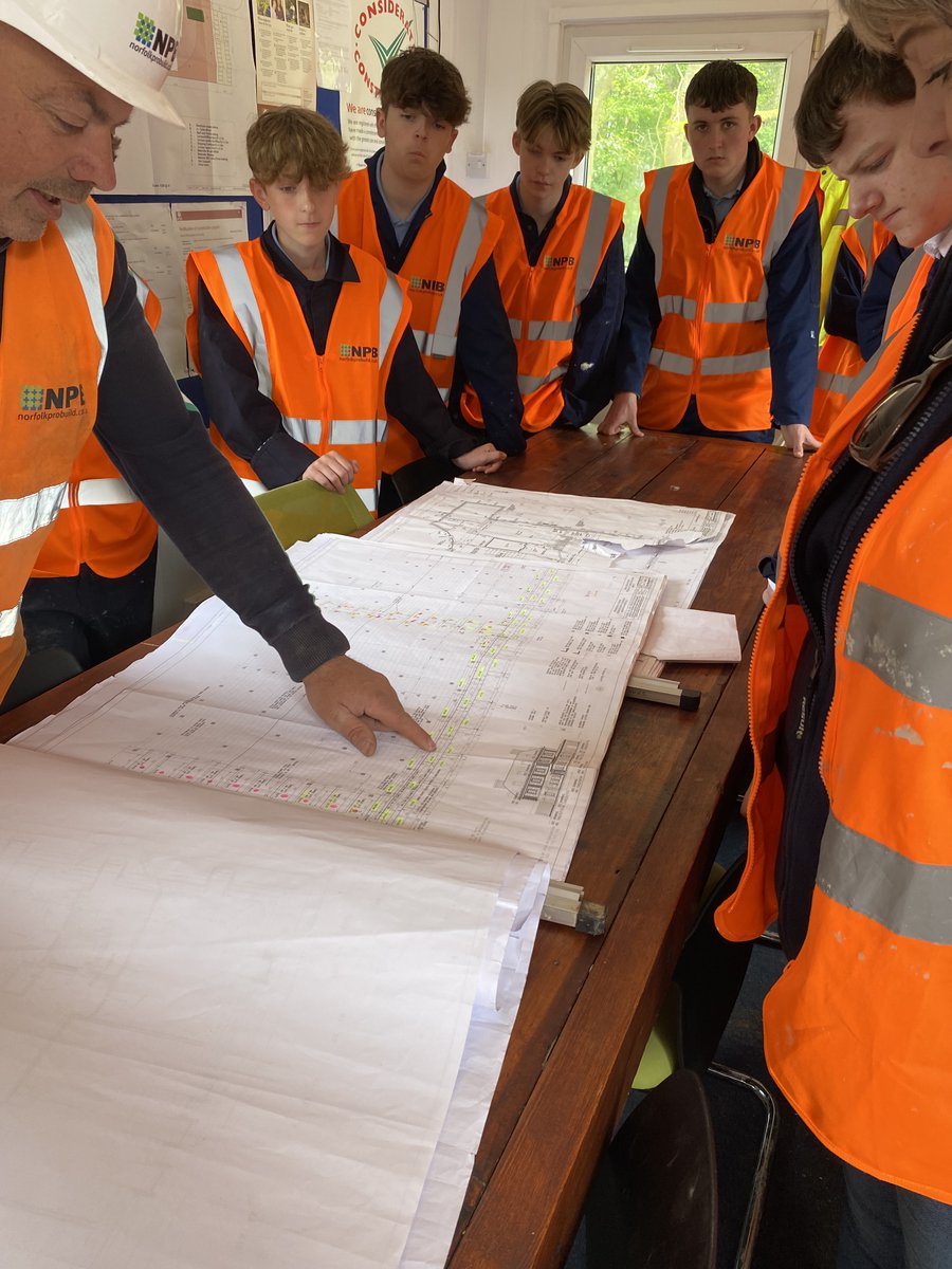 Another great visit to NPB for our Year 10 Construction group, seeing the progress of Creake House. Valuable experience for our students. Thanks you very much NPB @AHS_Nurture <a href="/AHSConstructio1/">AHS_Construction</a> <a href="/aylshamhigh/">Aylsham High</a> norfolkprobuild.co.uk