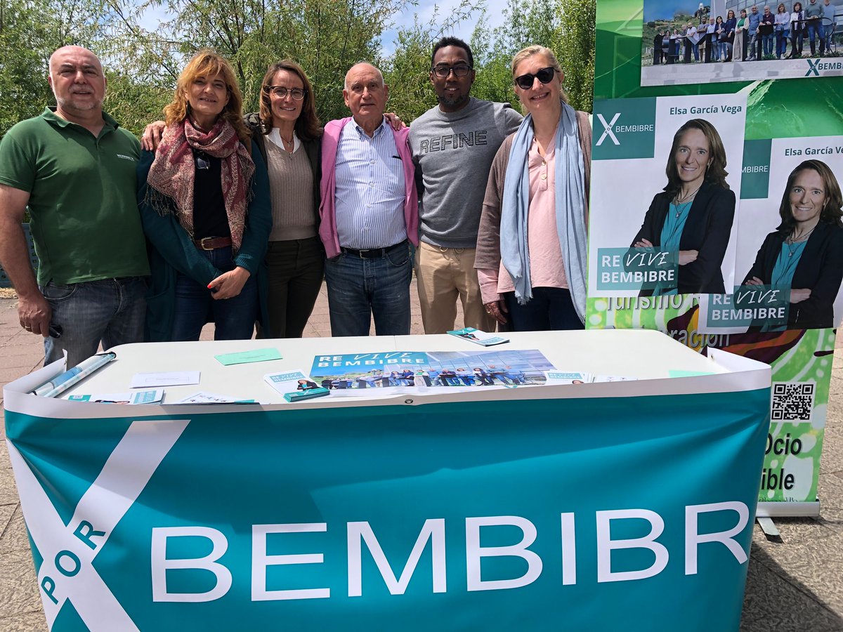 Muchas gracias a todos los que os habéis acercado esta mañana a nuestra mesa informativa para interesaros por nuestro proyecto de futuro para Bembibre, el próximo 28 de mayo entre todos lo haremos realidad #ReViveBembibre