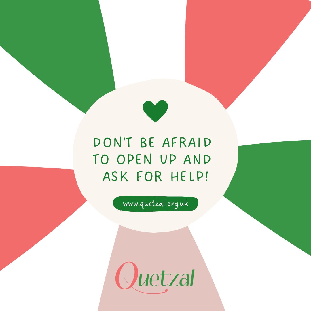 You don’t have to face it alone – support is just a form away. 

Visit quetzal.org.uk/get-help-couns… for free counselling services.

#Quetzal #thequetzalproject #conselorsinleicester #counselorsinuk #mentalhealthcounselling #freecounseling #sexualabuse #sexualviolence