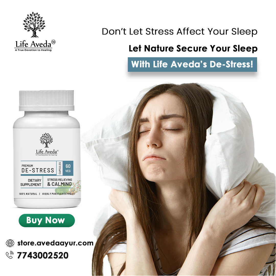 Don’t Let Stress Affect Your Sleep!

Order De-Stress - store.avedaayur.com/products/de-st…

#insomnia #depression #stress #sadness #sleep #destress #lifeaveda #avedaayur #lifeavedaclinic #ayurveda #ayurvedictreatment #ayurvedicmedicine #ayurvedicremedyforsleep #ayurvedicremedy