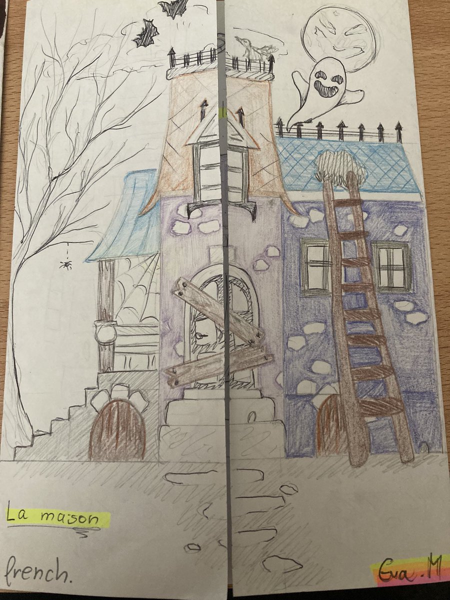lisajanebuffini's tweet image. 1st year French students finished designing and labelling their Maisons for homework. @FingalCC #mfl #excellenceineducation #learningfrench