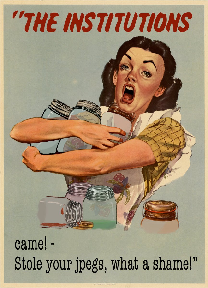 1/ Meme Card #4 is from
<a href="/sertx92/">Sert</a> 
<a href="/mfer2355/">flapoid.eth</a> 

“The Institutions Came”

Airdrops are done, edition size is 56, mint price 0.006529 ETH and card is CC0. 

Allowlist is for 9256 Memes collectors.