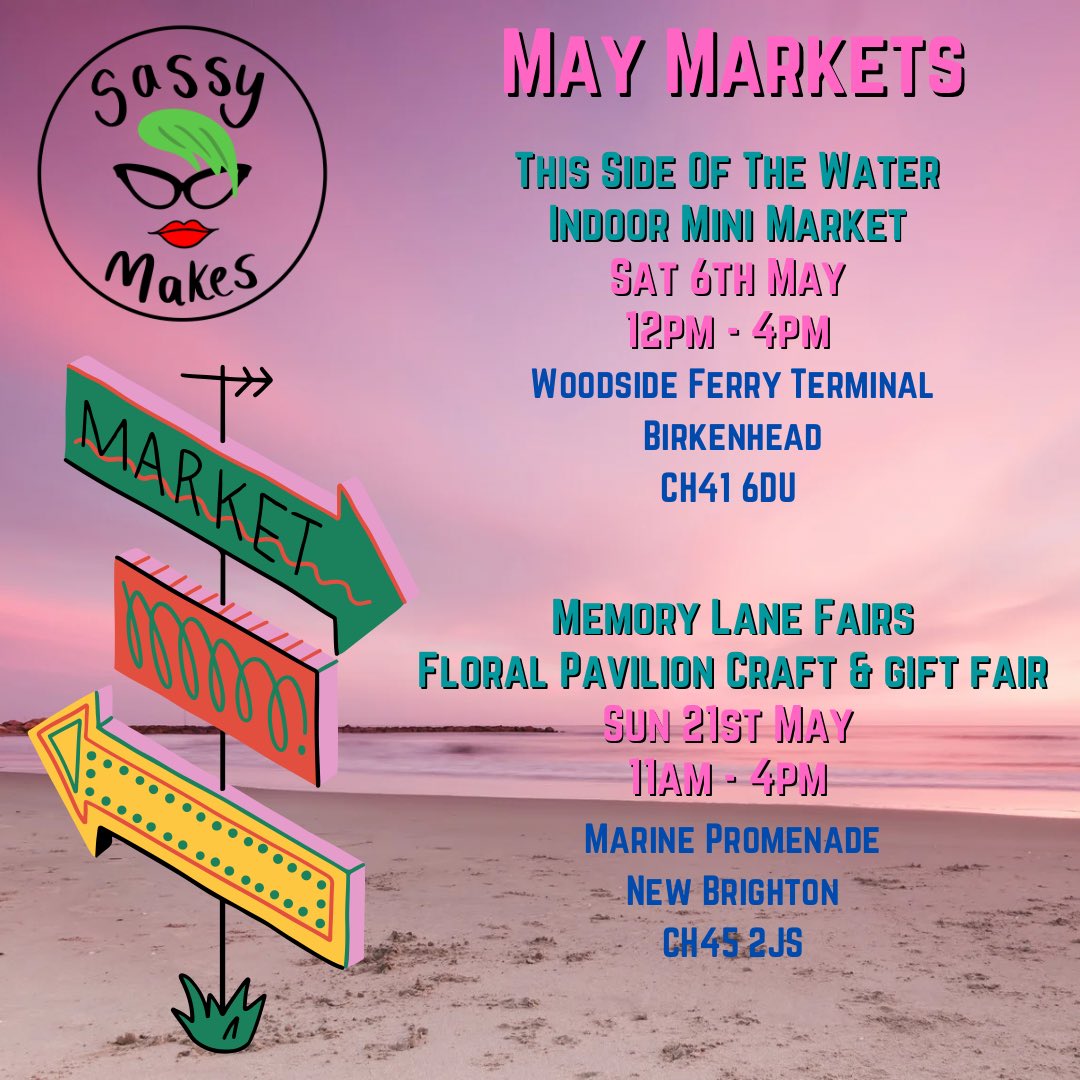 SassyMakes's tweet photo. May Markets… 💚✌🏻
#sassymakes #markets #may https://t.co/lwJUinclMx