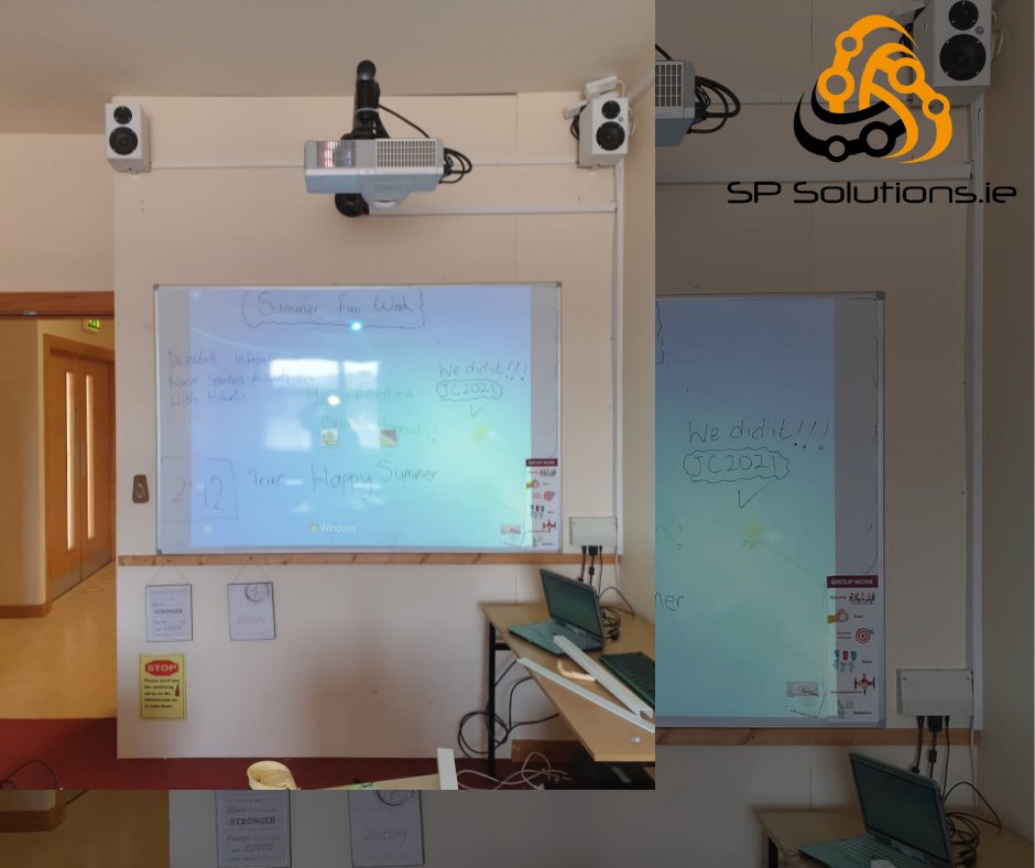 Resource room has its latest addition. Projector, speakers and termination kit has been installed 😊