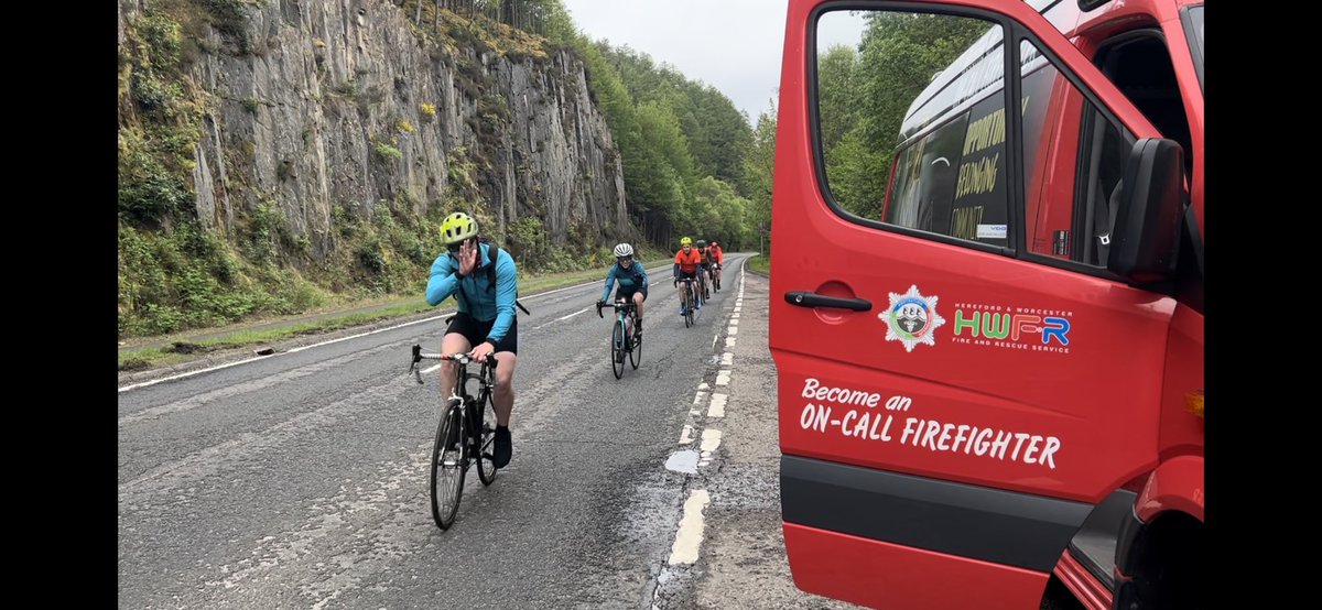 Andy Dalton (@andymdalton) on Twitter photo Crews from @HWFireBGrove part way into the first leg of their mammoth challenge of the 3 peaks with 500 miles of riding in between for the <a href="/firefighters999/">Fire Fighters Charity</a> Crews from @HWFireBGrove part way into the first leg of their mammoth challenge of the 3 peaks with 500 miles of riding in between for the <a href="/firefighters999/">Fire Fighters Charity</a>