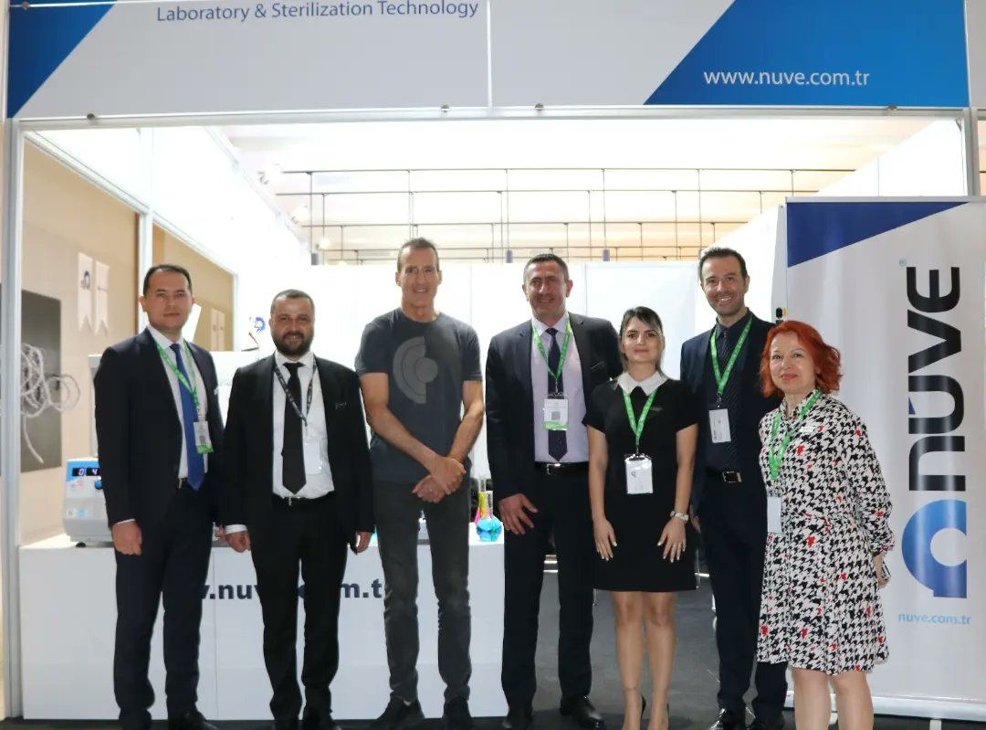 nuve_as's tweet photo. Nüve, 15-18 Mayıs 2023 tarihlerinde 2. Uluslararası Moleküler Bitki Koruma Kongresi’ne (IMPPC) katıldı.
Nüve exhibited its wide range of products at the 2nd International Molecular Plant Protection Congress between 15-18 May 2023.
#IMPPC2023 #technology #sustainability #Nüve https://t.co/3o6uTXB003