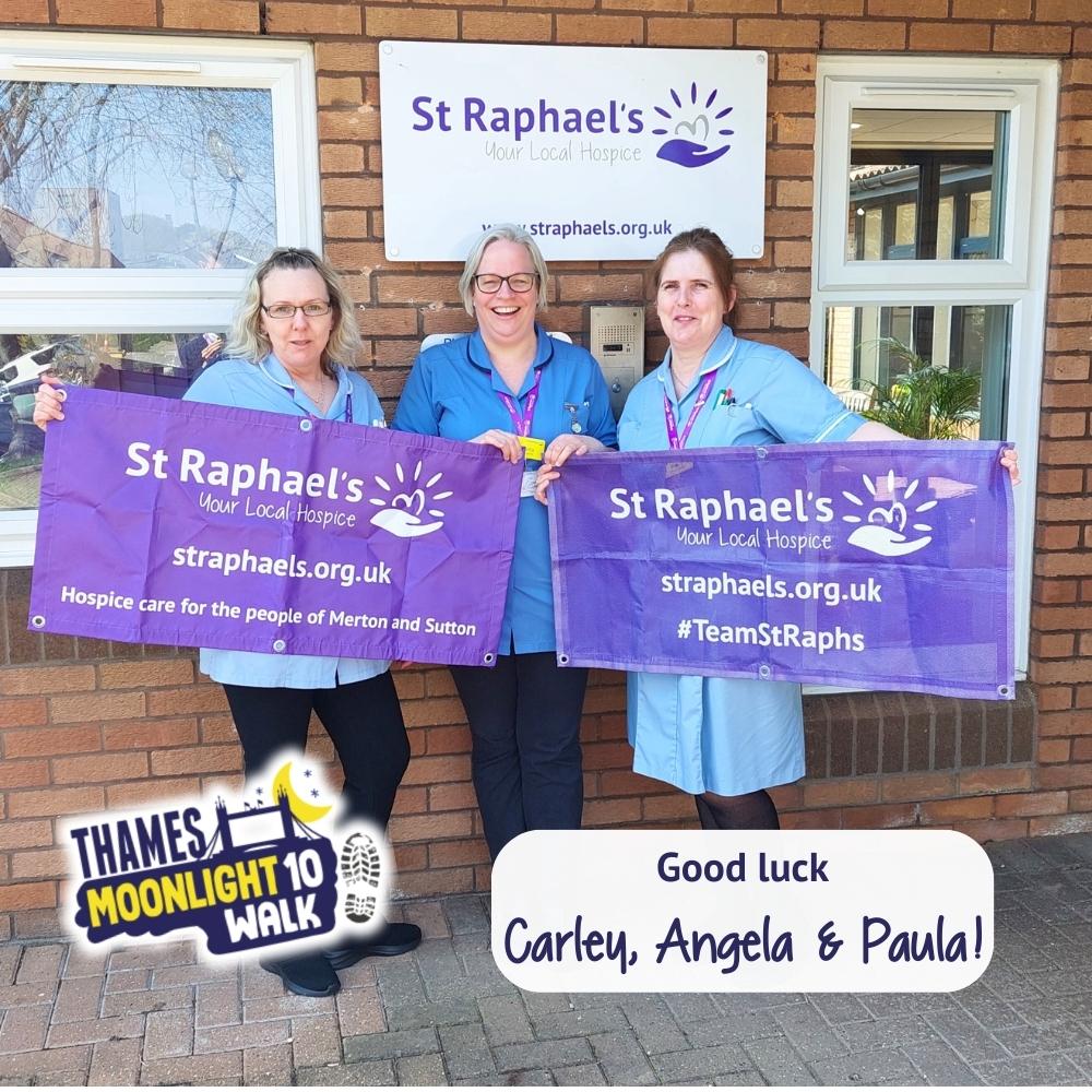 See the sights with #TeamStRaphs! 🎡

3 of our nurses are taking on the Thames Moonlight 10 Walk!

Follow in their footsteps and grab your family/friends for a walk past the iconic London landmarks under the stars. ⭐👣

Places are limited so book now! 👇

straphaels.org.uk/thames-moonlig…
