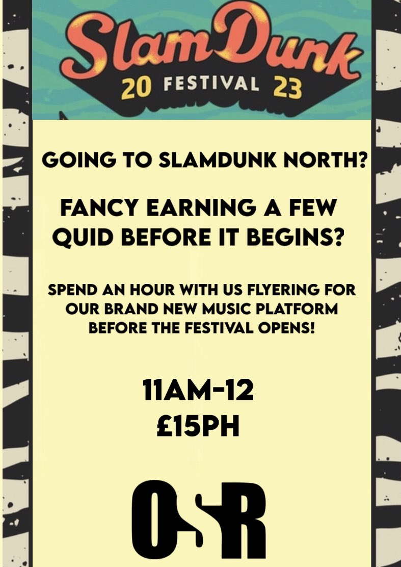 oursongrequest's tweet image. #SLAMDUNK #slamdunkfestival #slamdunknorth #slamdunk2023