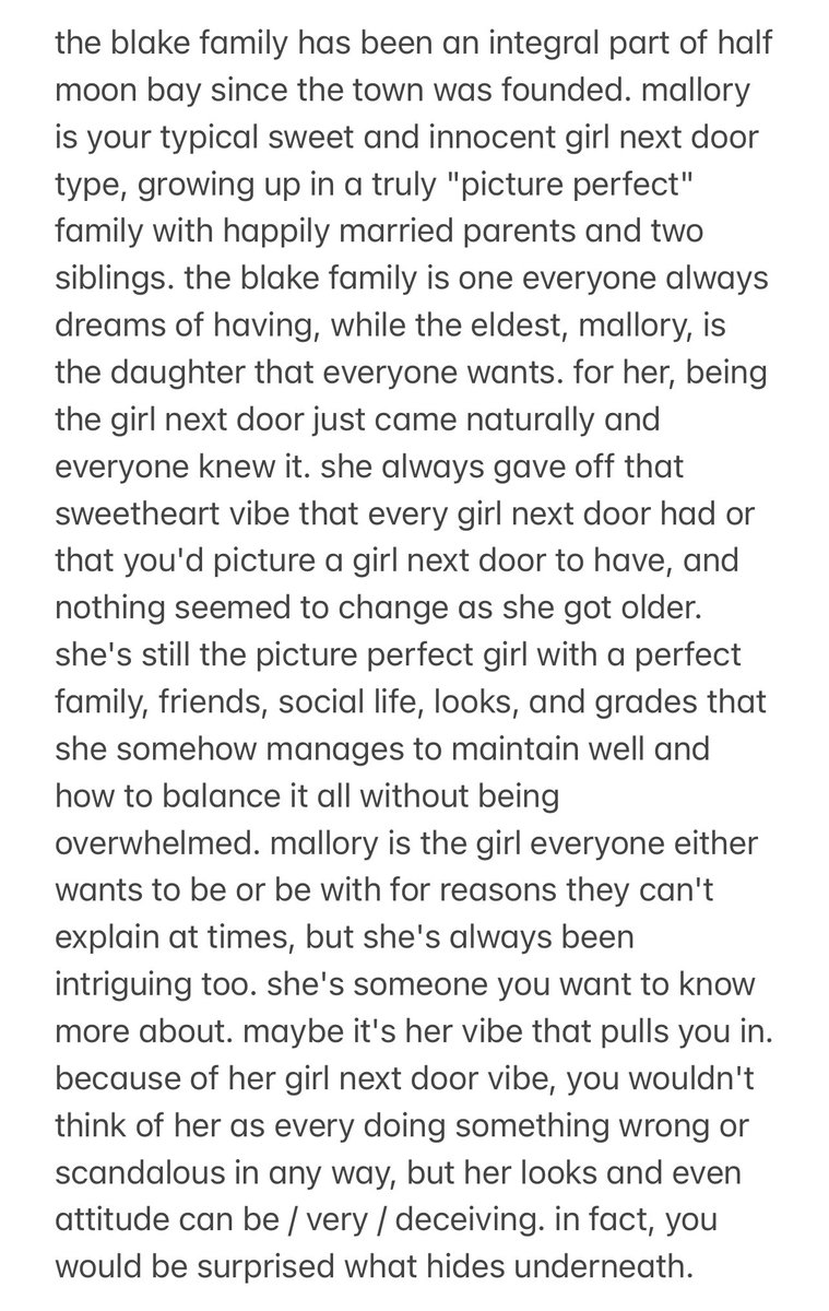 gvldskics's tweet photo. meet mallory blake! https://t.co/mBuuNTkF8U