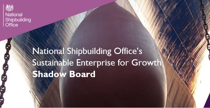 With the #WomenInMaritimeDay theme in mind, <a href="/NSO/">nso</a> is focussed on our #Shipbuilding Enterprise for Growth’s Shadow Board, and the women at the heart of this diverse group playing a key role at the interface between the shipping industry and government