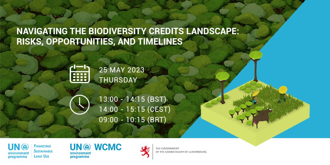 What should impact investors know about the emerging #biodiversity credits market &amp; how to approach it? 

Find out in our upcoming webinar, with a host of great speakers from <a href="/MakeNatureCount/">NatureFinance</a>, <a href="/wbcsd/">gj</a>, <a href="/WWF/">WWF</a> &amp; more. 

🗓️ 25 May, 13.00-14.15 BST

Register 🔗 bit.ly/41rbxuR