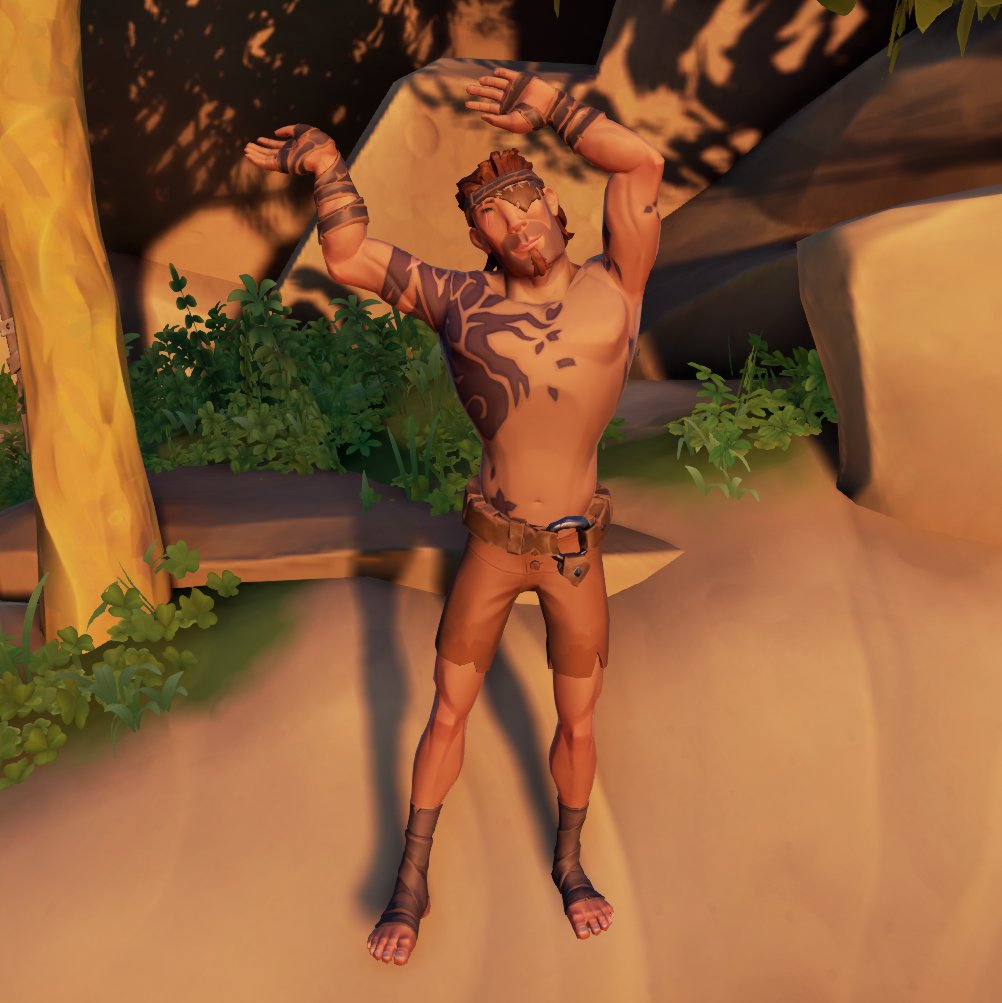 #StyleOfThieves Theme: The Elements 

#SeaOfThieves  <a href="/SeaOfThieves/">Sea of Thieves</a>
Earth 🌎 I decided to go simple with this. I feel like earth element isn't something that is over the top.