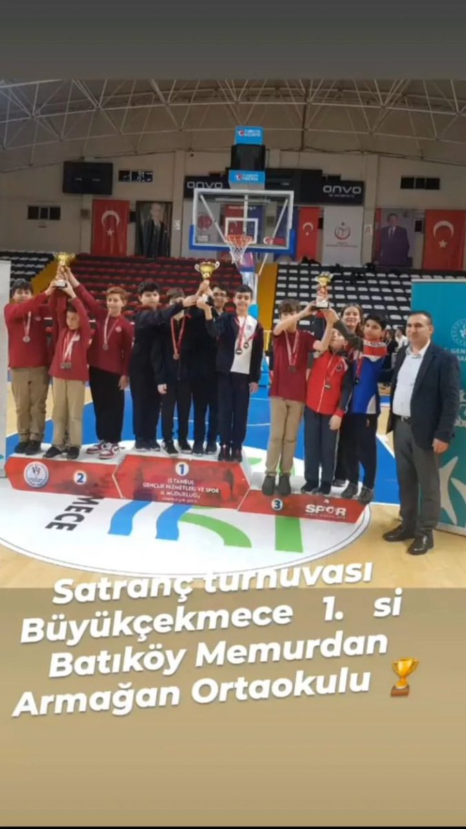 Tebrikler Çocuklar 👏🏻
<a href="/BuyukcekmeceMem/">Büyükçekmece İlçe Millî Eğitim Müdürlüğü</a> <a href="/OkulumdanV/">Okulumdan Haber Var</a> <a href="/BuyukcekmeceKym/">Büyükçekmece Kaymakamlığı</a>