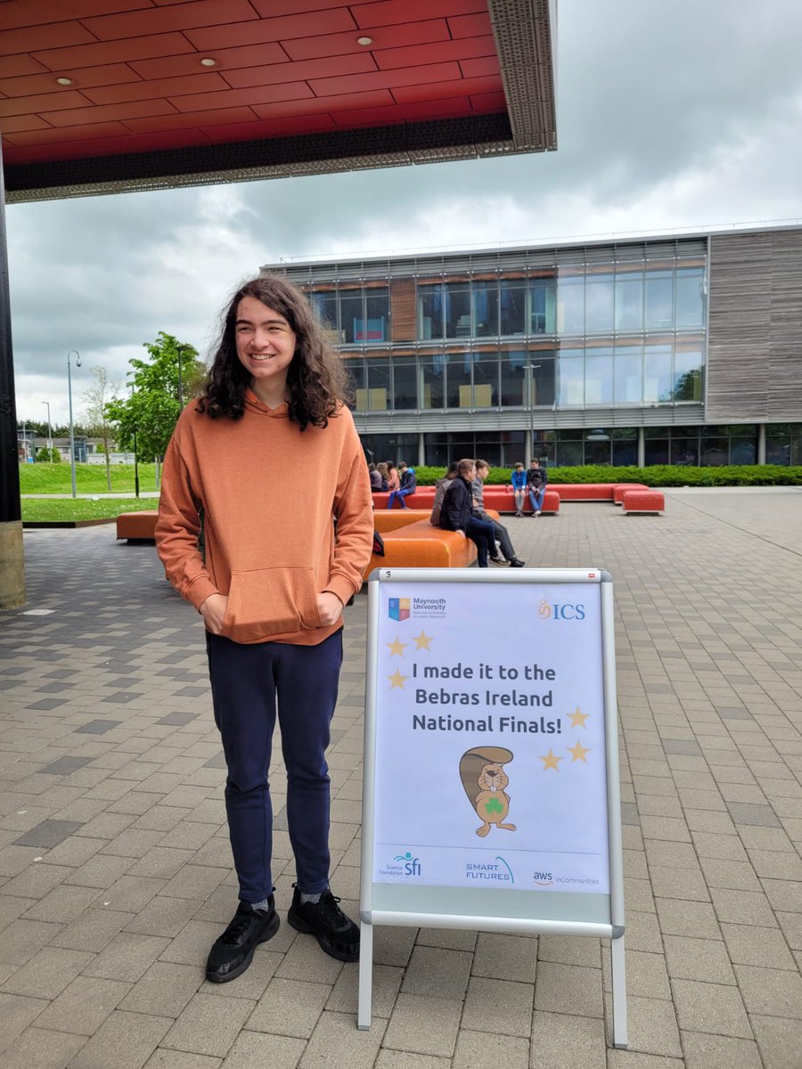 Congrats to Oisín McG (TY), who qualified for the National Finals at Maynooth Uni of the BEBRAS Challenge. Oisín qualified for the finals by being in the top 100 students nationwide of 4000+ who took the BEBRAS Challenge last Oct. GRMA to Mr Kennedy for organising the PSN trials.