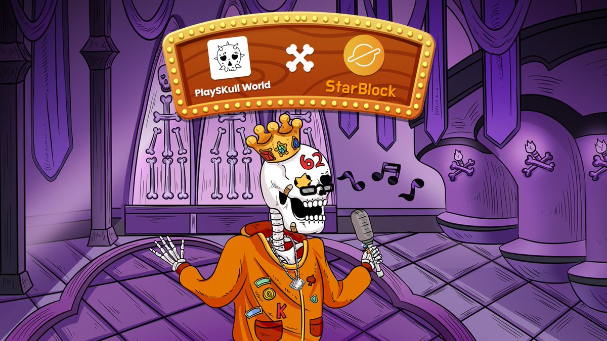 🔥Glad to announce we have joined StarBlock ecosystem to empower holders together

🪂⁠#Airdrop $STB Box to all #PlaySkull World holders

➡starblock.io/airdrop

🎁200U, Boxes×10
❤RT+Follow <a href="/StarBlockNFT/">StarBlock | NFT Marketplace</a>

#STBAirdrop