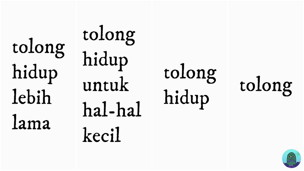 tetap semangat untuk kita semua yang masih kuat berjuang sampai di titik ini 💚