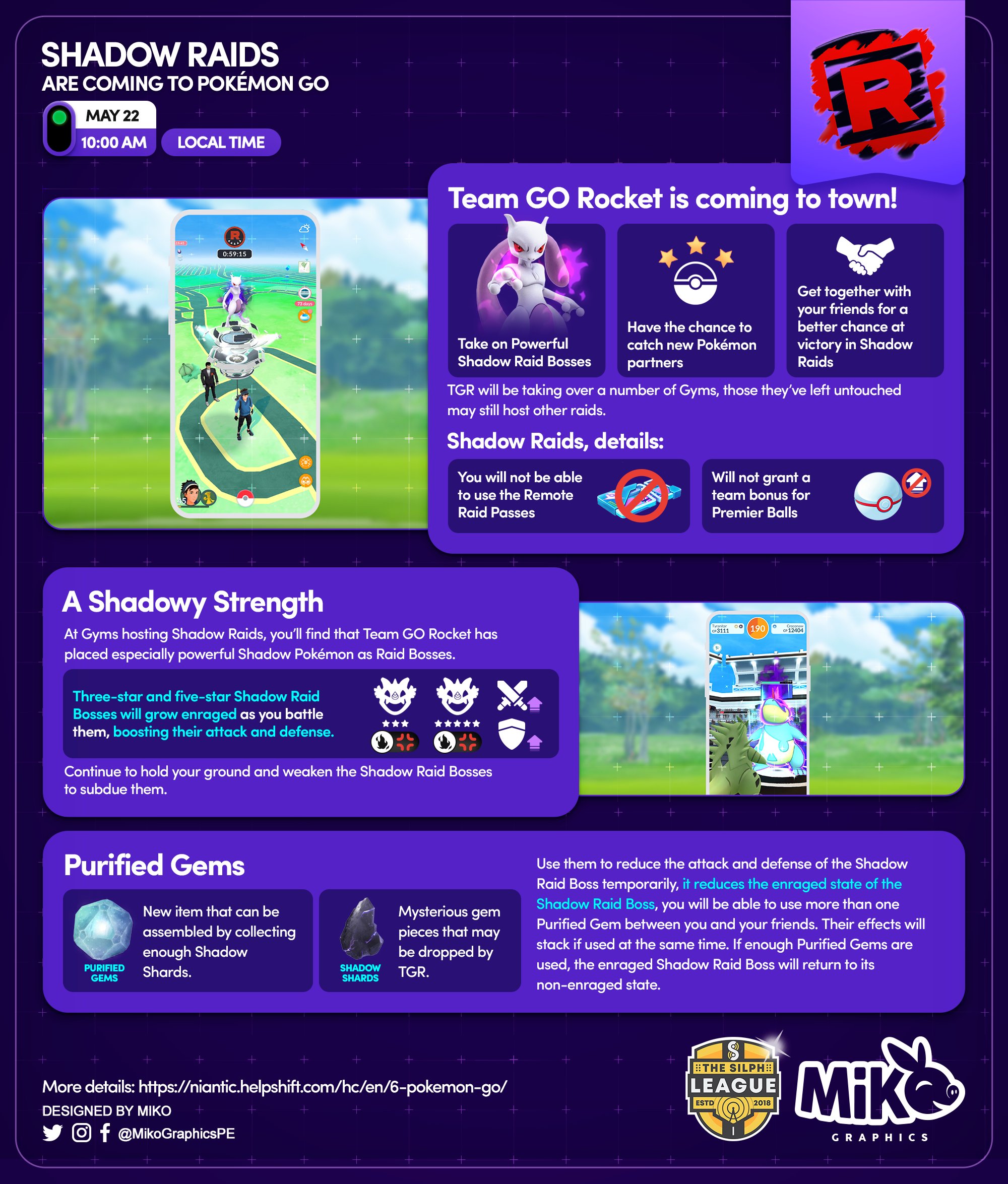 Miko🐽 on X: 🇺🇸🇪🇸🇫🇷 #ShadowMewtwo 🗓️ From May 27 at 10:00 a.m. to  May 28 at 8:00 p.m local time. ✨Shiny Shadow debut Remember you use a  Purified Gem during a