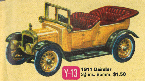 Classic #Matchbox time...1967 Y-13 1911 Daimler