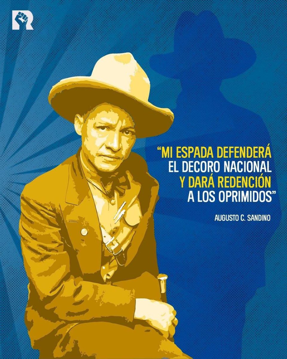TheVerdict_s's tweet photo. El hombre que de su patria no exige ni un palmo de tierra para su sepultura, merece ser oído, y no sólo ser oído, también creído. #Sandino es faro de luz en nuestro horizonte #SandinoLuzYVerdad https://t.co/aeXgeweJvo