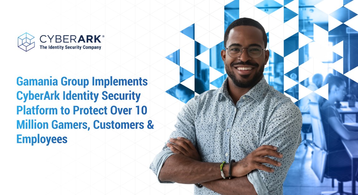 CyberArk's tweet photo. Protecting the gaming world, one player at a time! Gamania Group adopts CyberArk's #IdentitySecurity platform, fortifying defenses for over 10 million gamers, customers, and employees. https://t.co/OX5bu5KjNl

#IdentitySecurity https://t.co/yqfGRb17cv