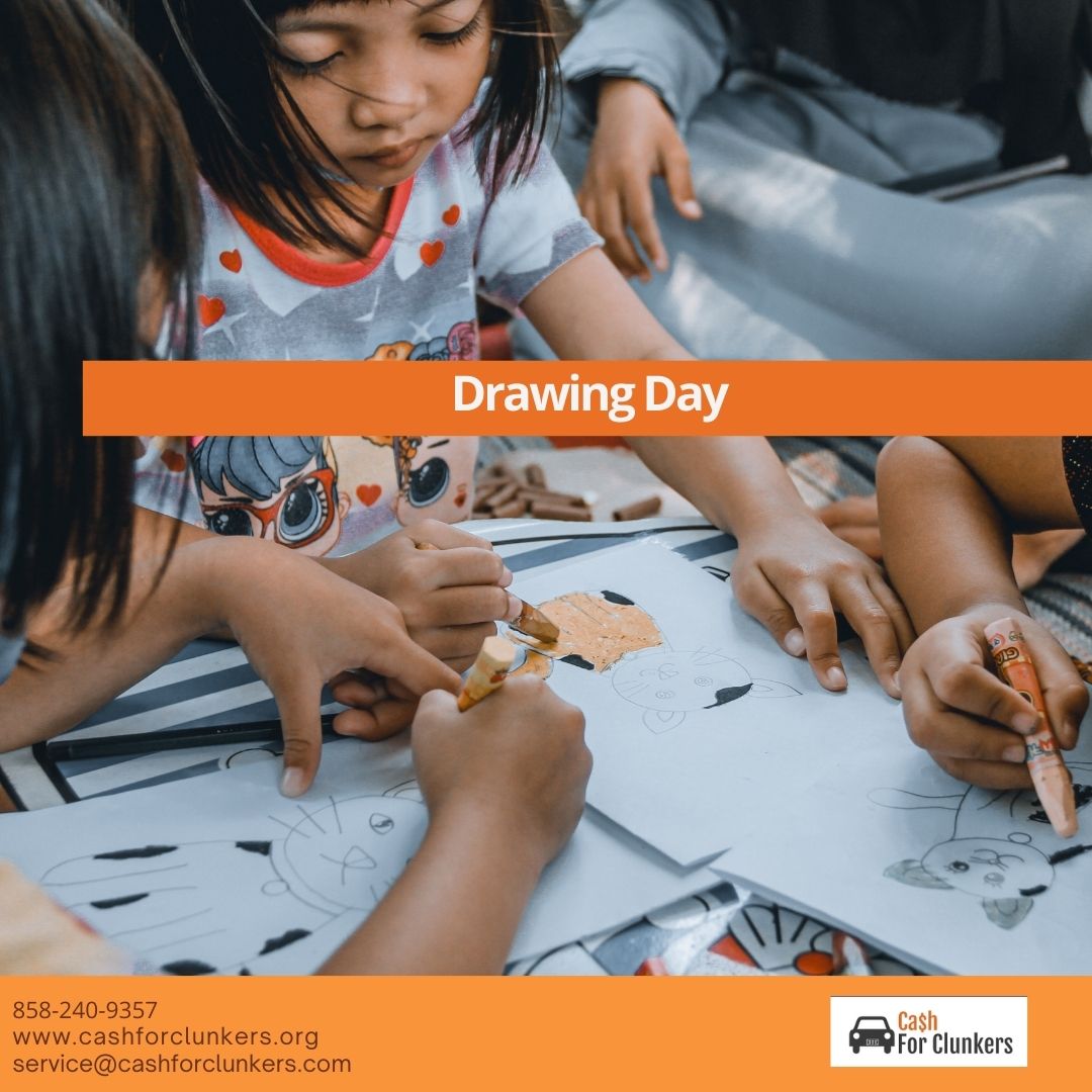 Get out your drawing pads and pencils and bring the images in your imagination to life.
#NewOrUsed #UnwantedCars #JunkCars #FreeTow #CashforClunkers #DrawingDay