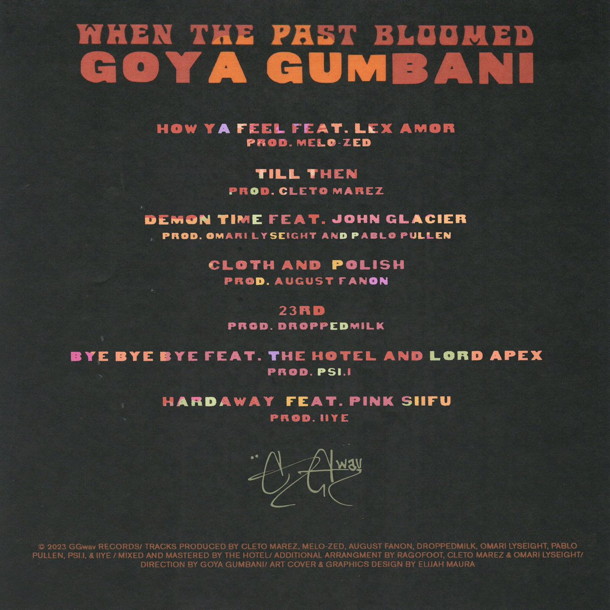 when the past bloomed.
26.05.23

🤲🏾🤞🏿🖤