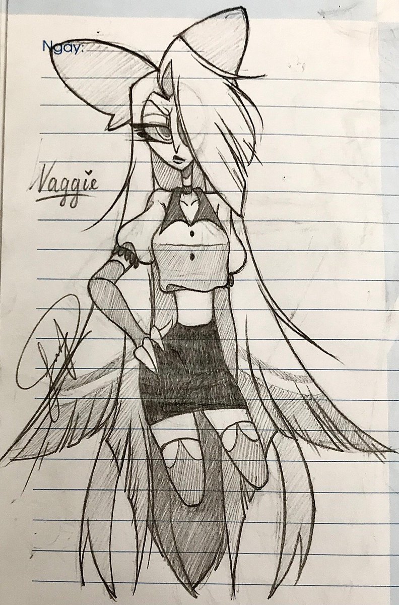 I just love her sm
#artistsontwitter #Artist #draw #drawing #drawings #pencilart #FANART #arttwt #HazbinHotel #HazbinHotelVaggie #HazbinHotelFanart #hazbinhotel #Vaggie