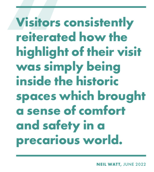 People working across the museum sector identified the #wellbeing value of museums, meaningful for museum workforce and museum visitors. Read the full Museums and Community Wellbeing report here ulster.ac.uk/museumscovid19… #InternationalMuseumDay #IMD2023