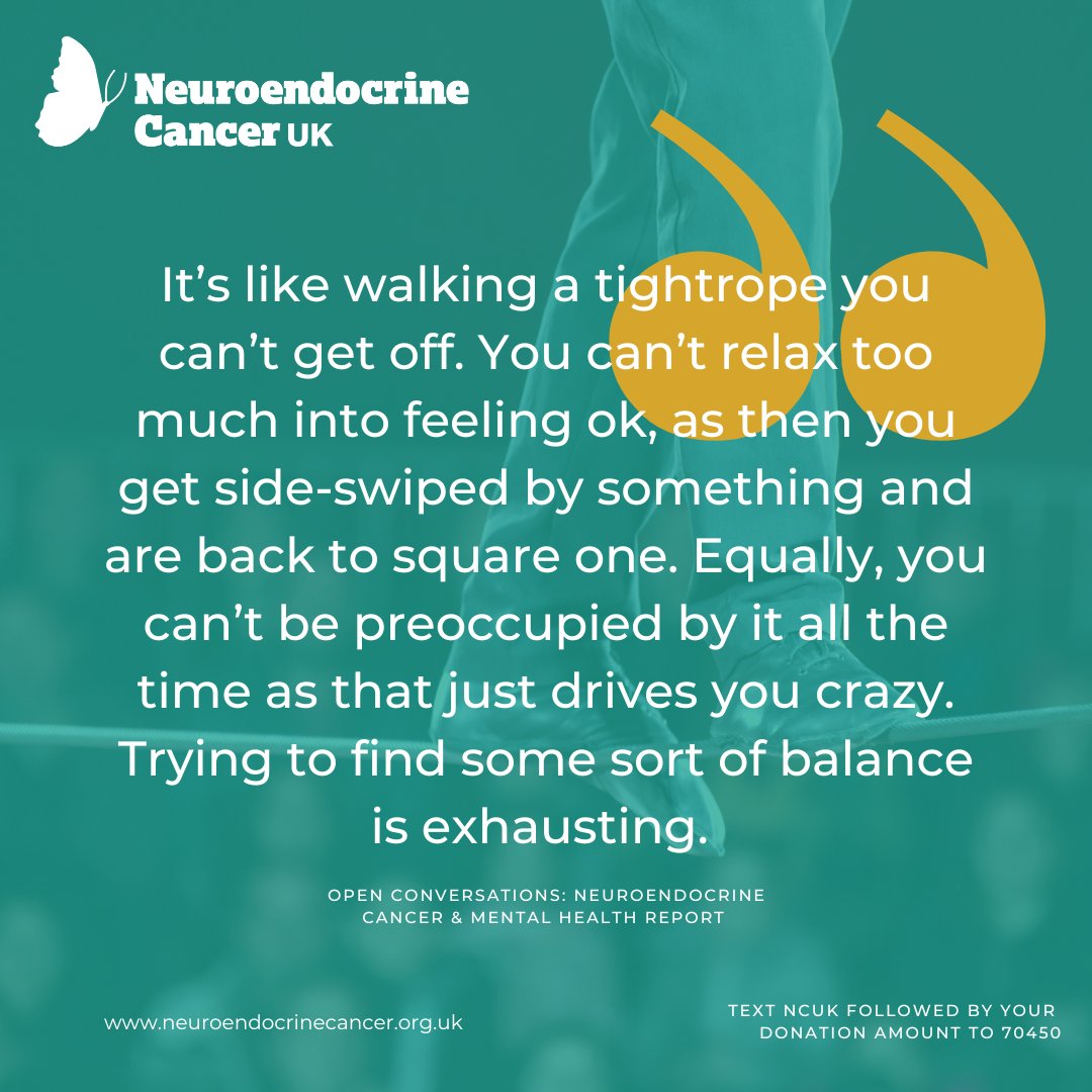 ncukcharity's tweet photo. Uncommon cancers like Neuroendocrine Cancer can have a significant psychological impact... a hidden struggle. Two thirds of patients experience emotional distress. We raise awareness &amp; support those facing unique challenges https://t.co/Lw7jNLhRiM @macmillancancer @MaggiesCentres https://t.co/j2uO9XPx3L