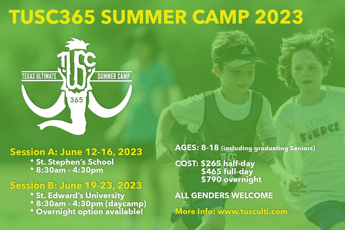 TX Ulti Summer Camp tweet media