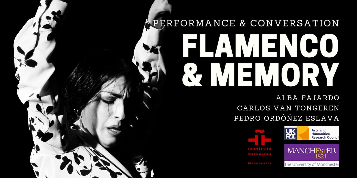 💃🕺#Flamenco &amp; Memory: performance and conversation with Alba Fajardo, Carlos van Tongeren and Pedro Ordóñez Eslava
🗣️Free, but, RSVP is required 👉bit.ly/flamenco_memor…