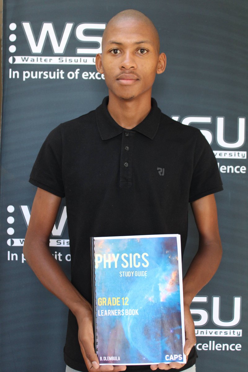 WSU PHYSICS STUDENT SIMPLIFIES PHYSICAL SCIENCES FOR MATRICS

A 22-year-old Walter Sisulu University (WSU) level 4 Bachelor of Science in Physics student, Buzwe Dlembula, has developed a Physical Science study guide for Grade 12 learners.

READ MORE: bit.ly/45bWIiS
