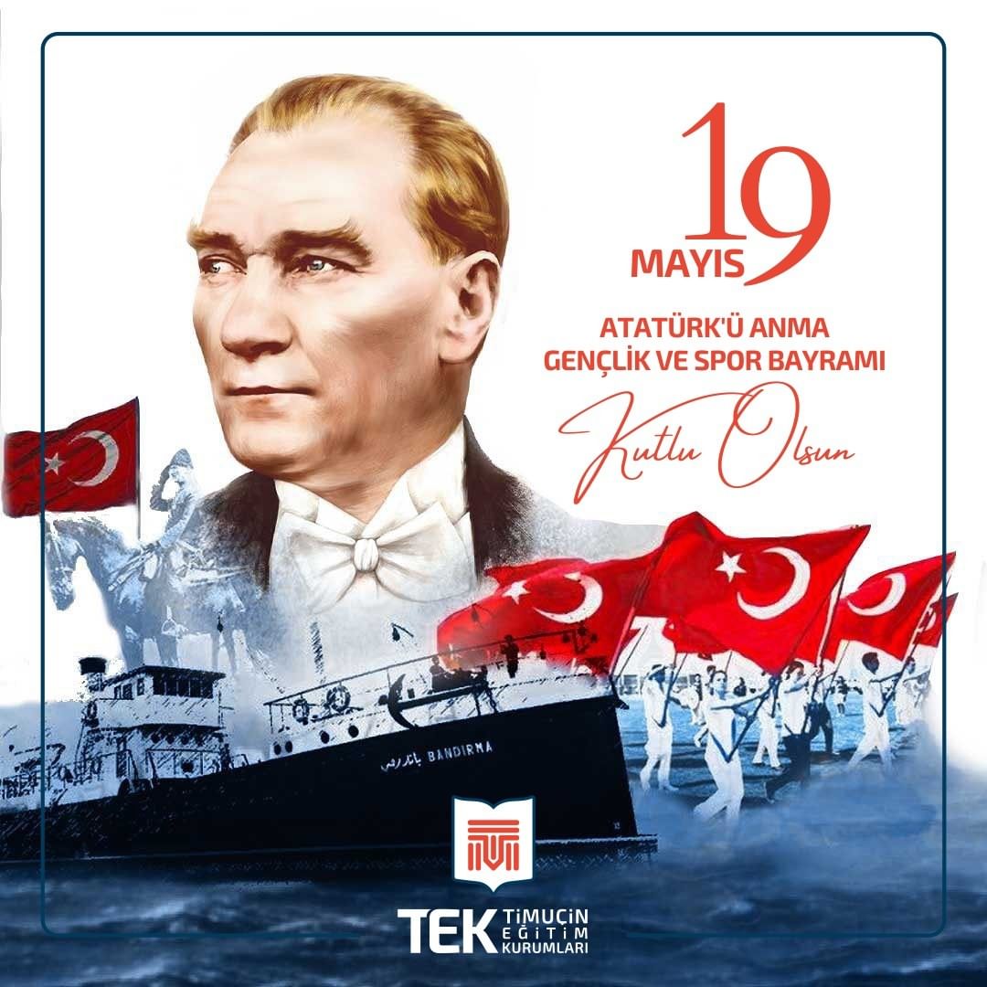 tekokullari's tweet photo. "Biz her şeyi gençliğe bırakacağız... Geleceğin ümidi, ışıklı çiçekleri onlardır. Bütün ümidim gençliktedir." M. Kemal ATATÜRK
19 Mayıs Atatürk ü Anma Gençlik ve Spor Bayramınız kutlu olsun... 🇹🇷🇹🇷🇹🇷 https://t.co/x4hYkELcPy