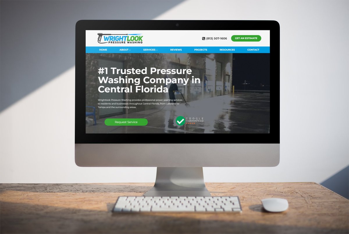 Local Leap has partnered with Wrightlook Pressure Washing Company to design their brand-new website and kickstart an incredible SEO campaign! 🚀🌟

#OnlineMarketing #SEOstrategy #DigitalPresence #PressureWashingServices #PowerWashing #ExteriorCleaning #DeepCleaning
