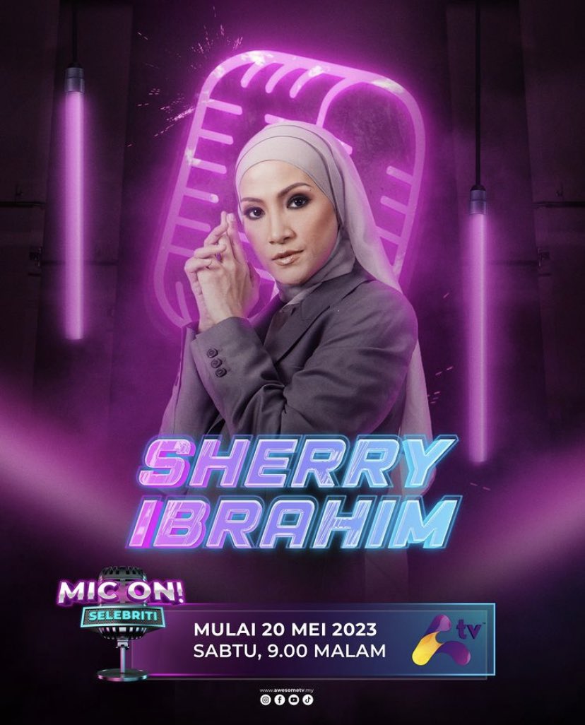 e1m4_tr00p3rs's tweet image. Good luck my ayong @Sherryibrahim #teamsherry  #AwesomeTv 

🎥 Mic on selebriti 
📆 Setiap Sabtu Mulai 20 mei 2023
⏱️ 9. 00 malam 
📺 awesome tv astro ( 123 ) / myTv ( 112 )