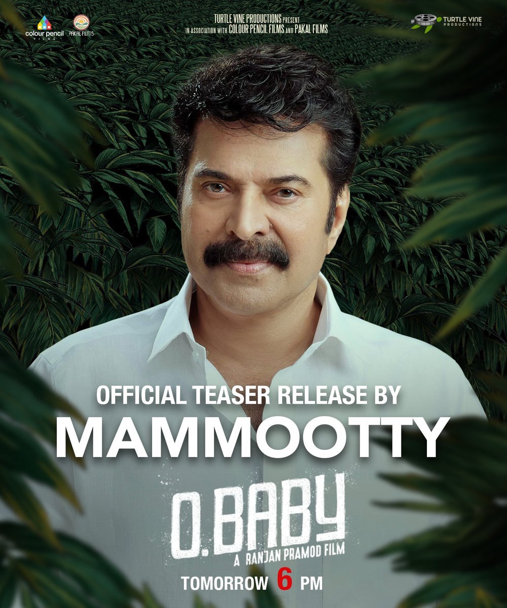 shinu07's tweet image. Stay tuned!!  Official teaser release of our movie 'O. Baby' by Mammukka ❤️ @mammukka
#obaby #Ranjan Pramod #drshinusyamalan #dileeshpothan