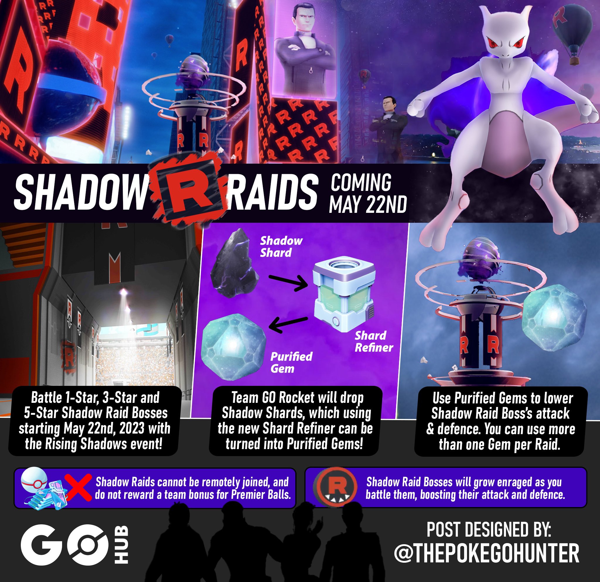 Pokémon GO – Evento Rising Shadows – PokéCenter Blog