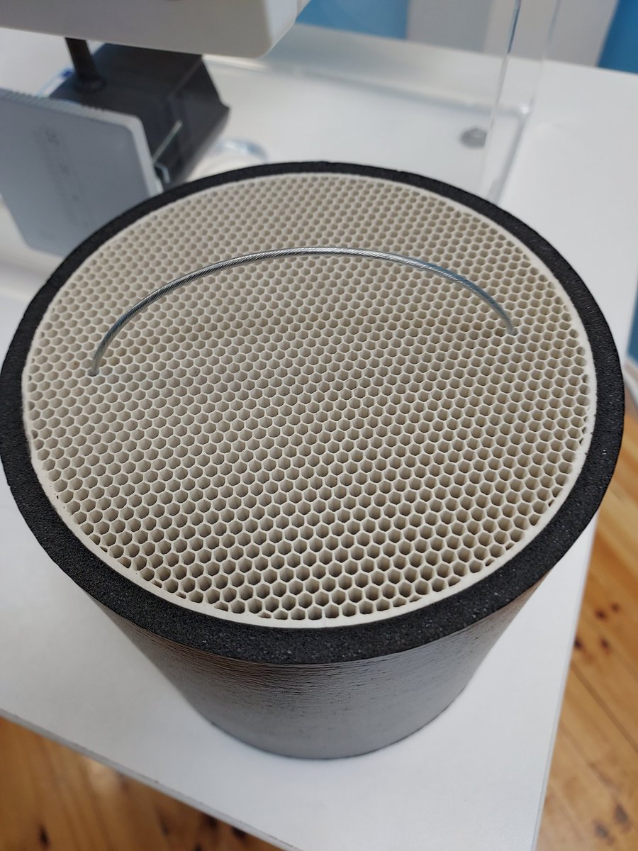 ecologicalbuild's tweet photo. Another #retrofitinpractice underway at our training center. Joe Fitzgerald is up now explaining how air flows during the operation of an #Inventer decentralised #ventilation system. https://t.co/rsqGZd5rEQ