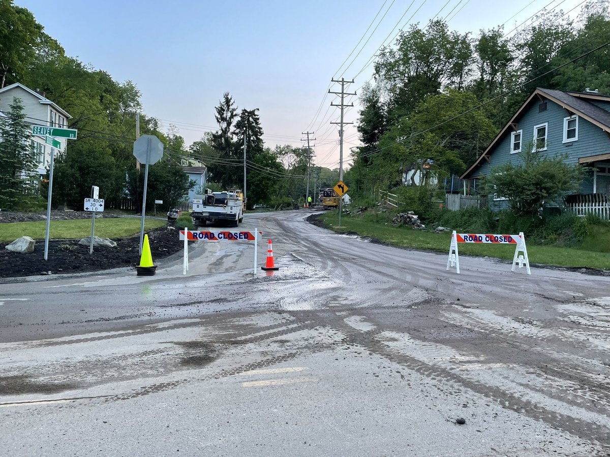 Lauren Talotta on Twitter "RIGHT NOW Crews have repaired a water main