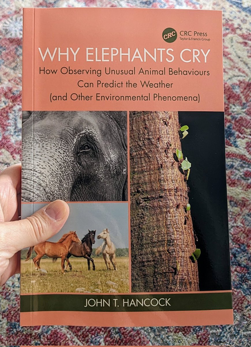 I might be on maternity leave but my desk copies are still arriving, and this wonderful <a href="/CRCPress/">CRC Press</a> book by <a href="/John_hancockuwe/">John Hancock</a> just arrived to brighten my day! Grab yours at routledge.com/Why-Elephants-… 🐘🐐🐎🐦🐜🐾
