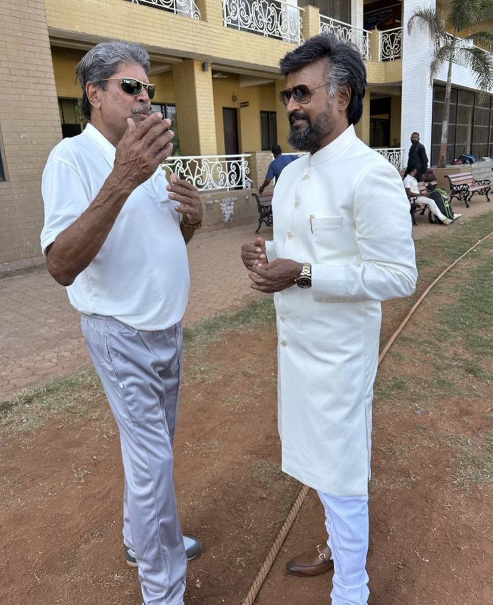 It is my honour and privilege working with the Legendary, most respected and wonderful human being Kapildevji., who made India proud winning for the first time ever..Cricket World Cup!!! #lalsalaam #therealkapildev