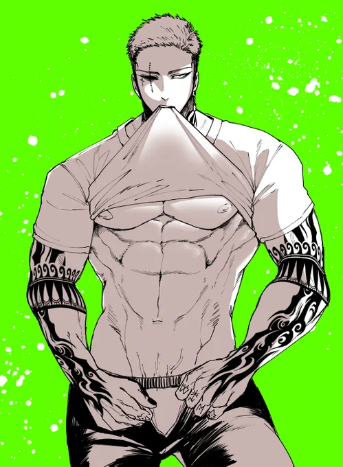 オリキャラで筋肉を練習
