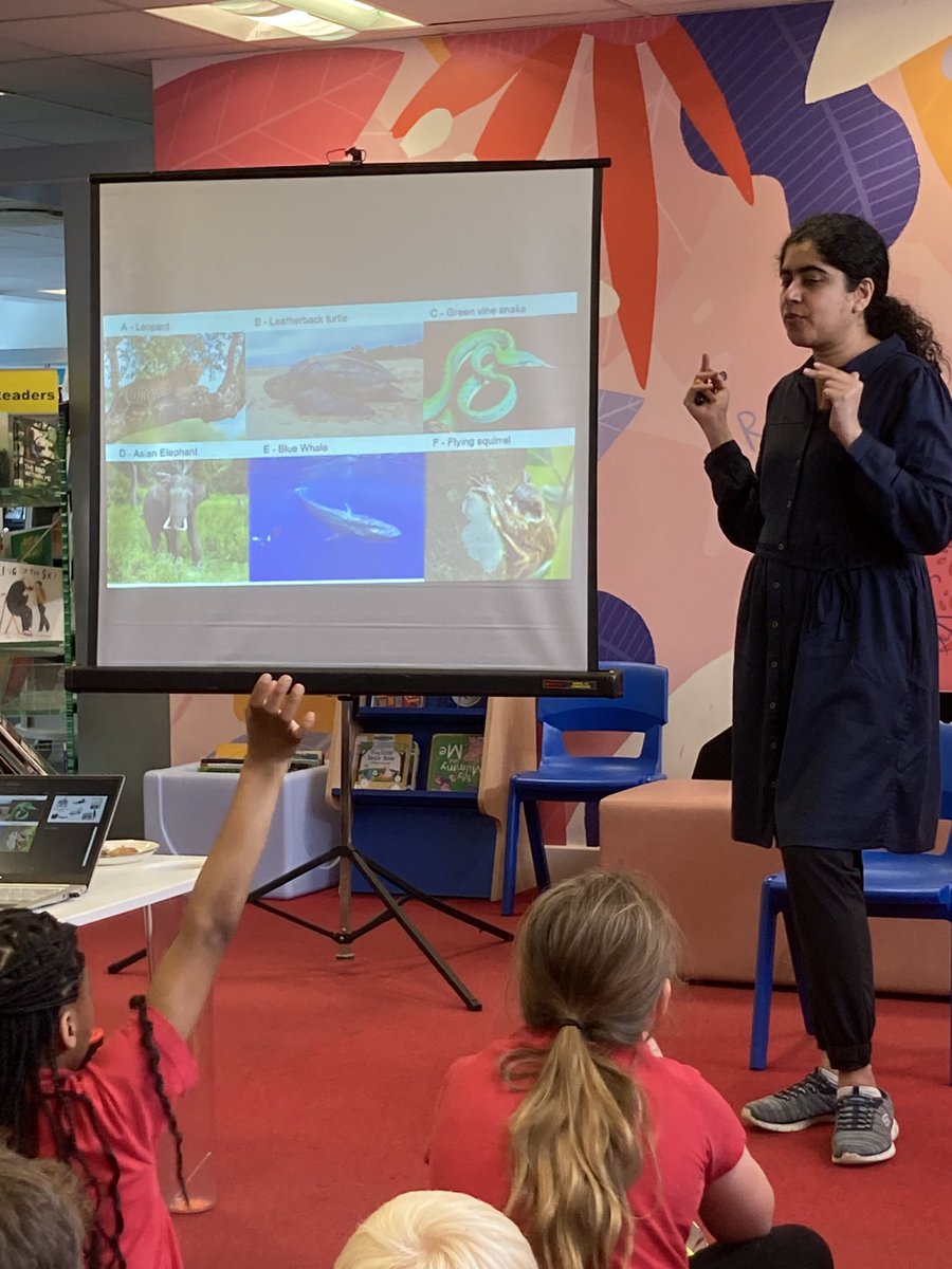 @NizRite is at #OrpingtonLibrary right now as part of the #OrpingtonLiteraryFestival with Year 4 @Orpington1st @LBofBromley @Better_UK @NosyCrow