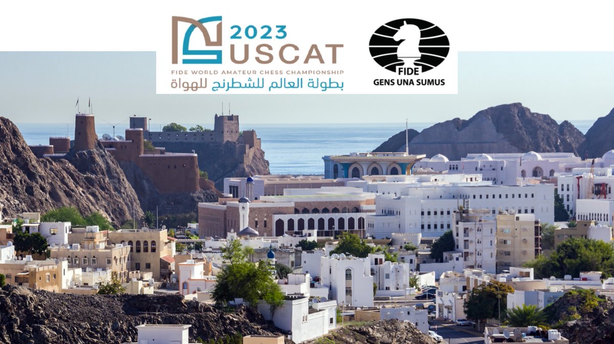 FIDE World Amateur Championship 2023 kicks off in Muscat, Oman