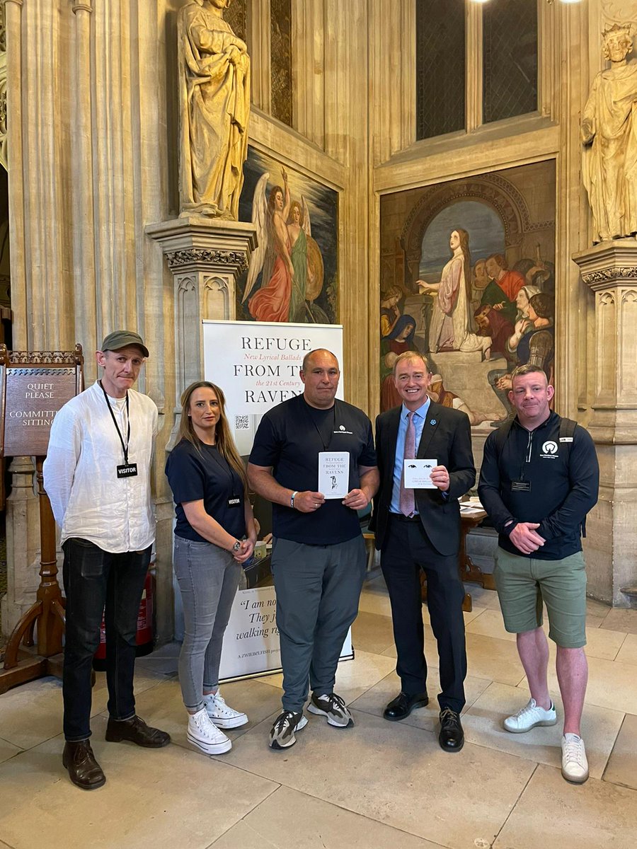 An honour to speak at the inspiring Refuge to Ravens exhibition in Parliament.

It's hugely moving to see William Wordsworth's lyrical ballads - which were about giving voice to people who were marginalised or homeless - brought to the corridors of power in Westminster.