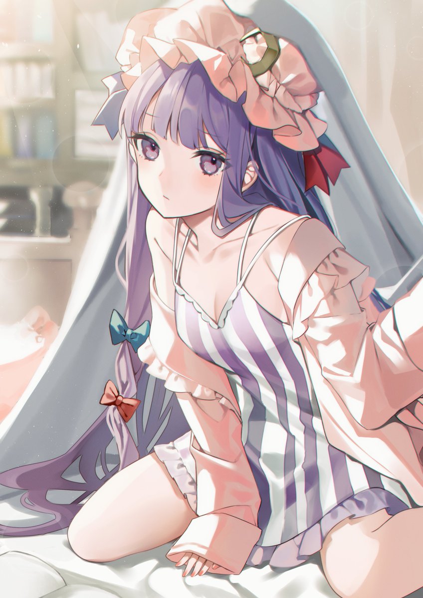 パチュリー・ノーレッジ 「」|るあえるのイラスト