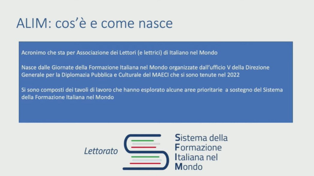 📚 #SalTo23 #CentroLibro

Monica Bezzegato, Lettrice #MAECI a Pechino parla dell'#ALIM - Associazione dei Lettori di Italiano nel Mondo - e della figura del #Lettore.

📹cepell.it/diretta-video-… @SalonedelLibro