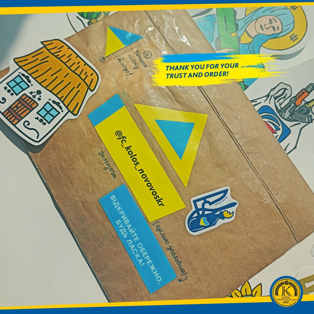 UkroArt's tweet photo. Подяка за приємні фідбеки по отриманні наліпок 💌) Круті світлини 👌🔥 #StickersLetter #Post #PostLetter #Ukrainians #Ukrainian #Stickers #Стікери #Sticker #Ukraine #Стікерпак #Стікерпаки #Наліпки #Наклейки #Стікер #УкраїнськіНаліпки #UkrainianStickers #StickersBox #LetterSticker https://t.co/D7DwgxgJOf